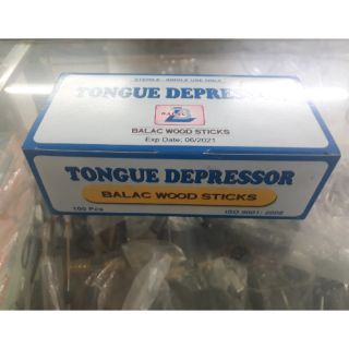 Que Đè Lưỡi Gỗ Hộp 100 cây - Việt Nam