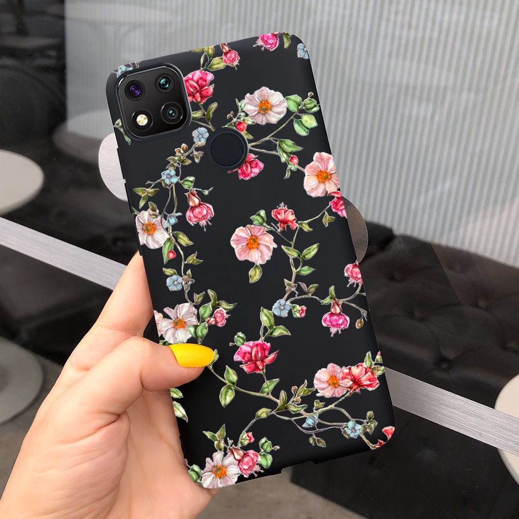 Ốp điện thoại TPU dẻo họa tiết hoa/ lông vũ/ đám mây xinh xắn thích hợp cho XIAOMI REDMI 9C/ REDMI 9A/ REDMI 9