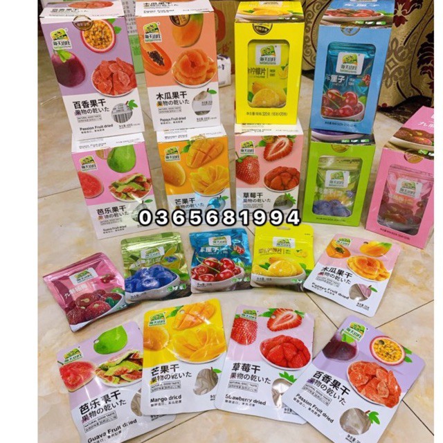 [Sẵn ngon] ô mai hoa quả nhiệt đới gói 25g 💥 đa dạng mẫu , ngon 💥