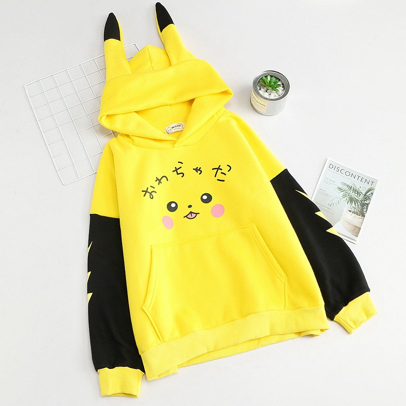 Hoodie pikachu | Shopee Vi?t Nam