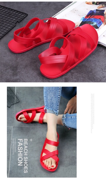 Sandal đi biển siêu nhẹ nhiều màu nổi bật - MS96