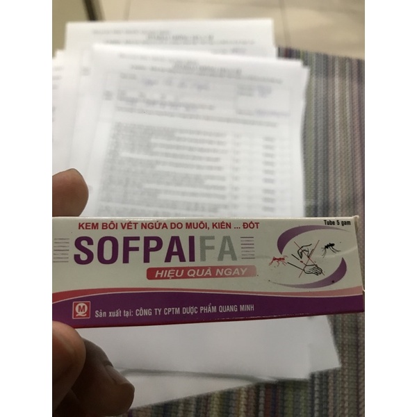 ✅Kem bôi côn trùng đốt SOFPAIFA Giảm Ngứa Sưng Do Côn Trùng Đốt, Dùng Được Cho Trẻ Sơ Sinh