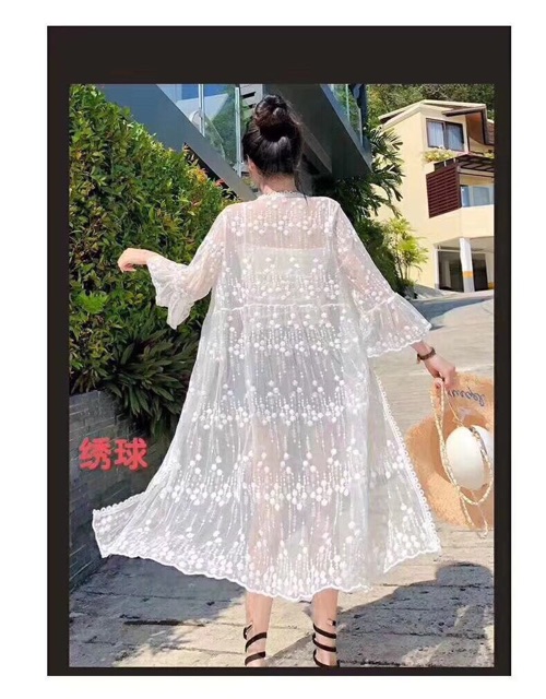 Áo Kimono đi biển