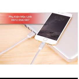 Dây cáp sạc iPhone dài 1,2m có đèn led báo hiệu UPL 12 Bảo hành 03 tháng 1 đổi 1