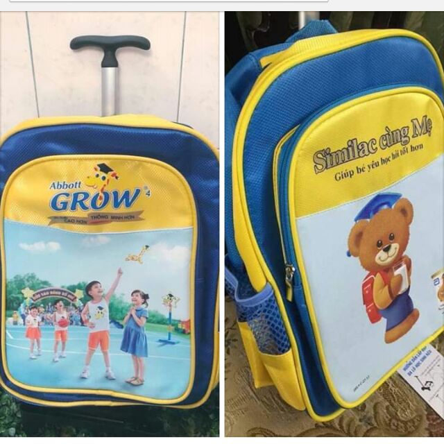 Balo kéo grow cho bé