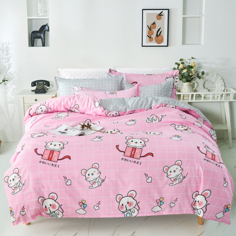 Bộ Chăn Ga Giường Accasa 03-05 Món Cotton Poly Lifestyle Chống Nhăn Phai Xù Lông Malaysia Chính Hãng Độc Quyền