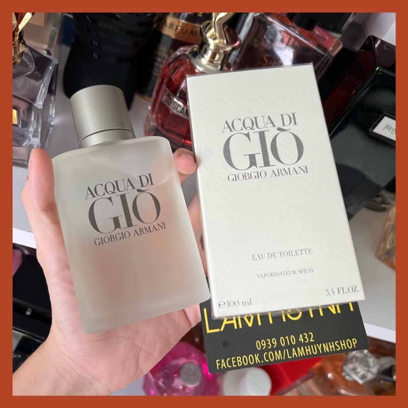 Nước hoa ACQUA DI GIÒ trắng 5ml - 10ml