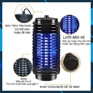 Đèn Bắt Muỗi Con Dơi - Máy Bắt Muỗi Chuồn Chuồn Có Cổng USB