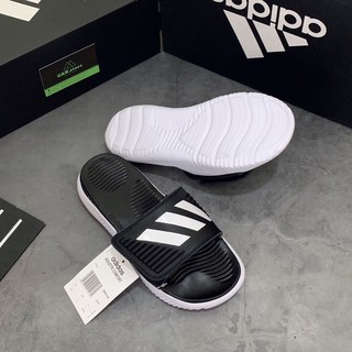 [TỐP BÁN CHẠY] Dép Alphabounce Đen Trắng (Fullbox) Tem Tag