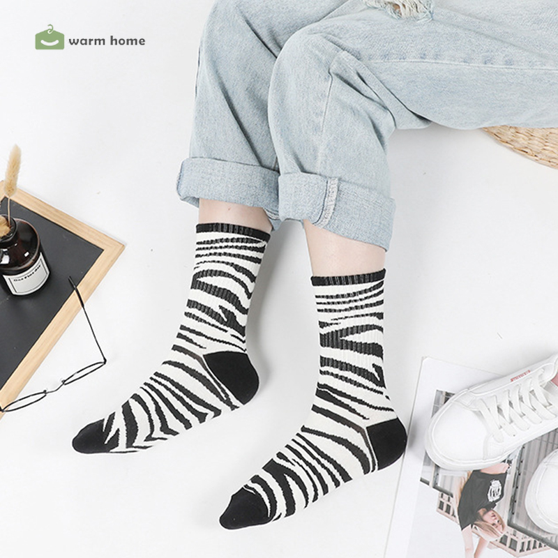 Vớ Cotton Họa Tiết Xinh Xắn Dành Cho Nữ