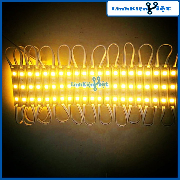 Bộ 10 Thanh Led Hắt 12V Siêu Sáng ( Mỗi thanh 3 bóng )
