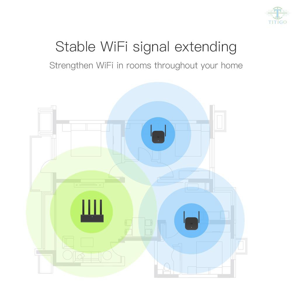 Ť Xiaomi Mi WiFi Repeater Pro Extender 300Mbps Wireless Network Wireless Signal Enhancement Network Wireless Router