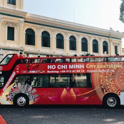 HCM [E-Voucher] Vòng quanh khám phá TP HCM – 10 điều thú vị cùng Hop on- Hop off - Vé người lớn từ 12 tuổi trở lên DT