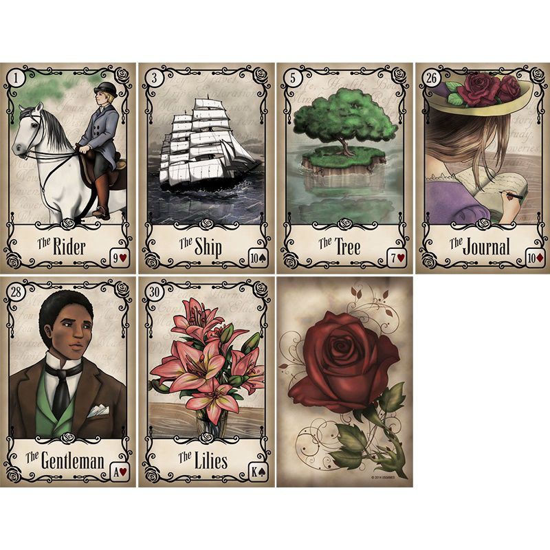 Bộ bài Under the Roses Lenormand