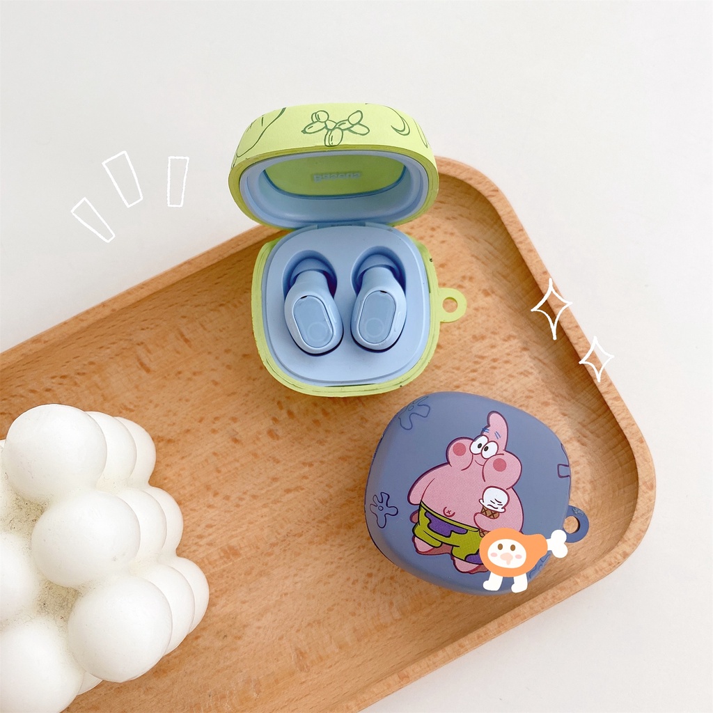 Vỏ Bảo Vệ Hộp Sạc Tai nghe không dây Baseus Bowie WM02 Bằng TPU Mềm Chống Sốc Họa Tiết Hoạt Hình Dễ Thương