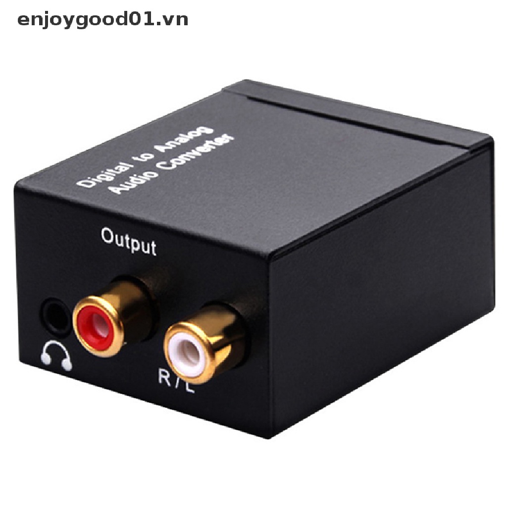 Bộ Chuyển Đổi Âm Thanh Toslink Digital Sang Analog RCA L / R
