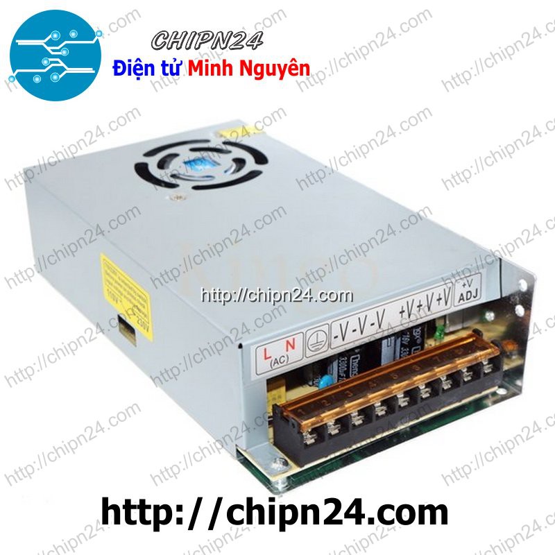 [1 CỤC] (NGUON) Nguồn tổ ong 5V 40A (có quạt)