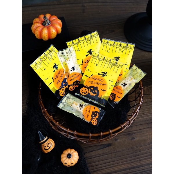 set 50 túi hàn miệng Halloween size 7 x 10 và 4 x 9.5 cm