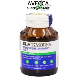 Viên Uống Hỗ Trợ Sức Khỏe Nam Giới Blackmores Men’s Performance Multi Vitamin (Lọ 50 Viên)