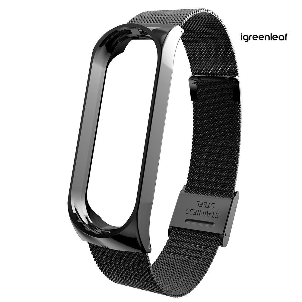 Dây Đeo Hợp Kim Nhôm Có Thể Điều Chỉnh Cho Xiaomi Mi Band 3 / 4