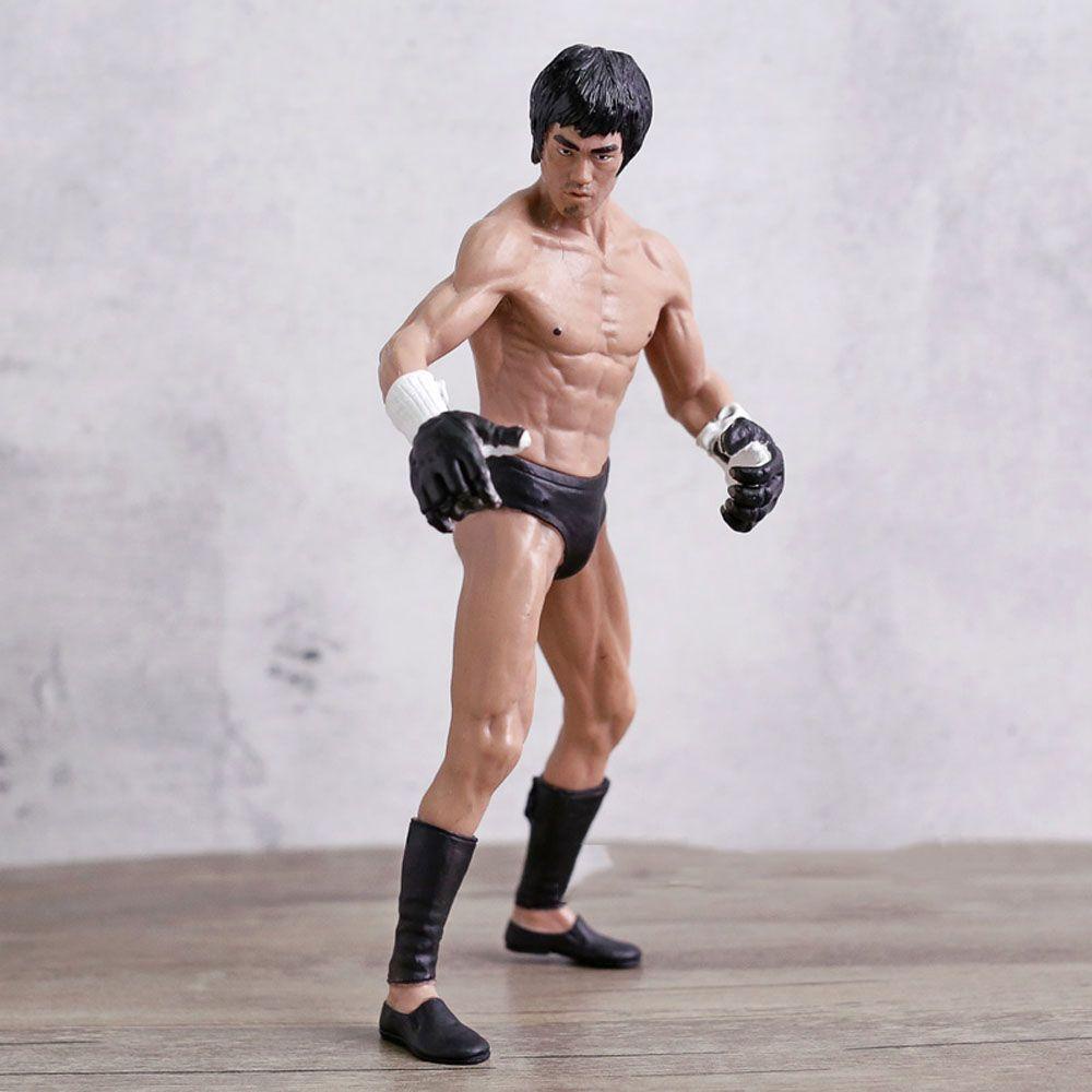 Mô Hình Lý Tiểu Long Kích Thước 19cm Dùng Trang Trí