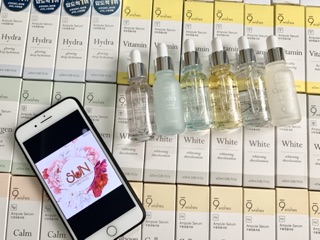 SERUM DƯỠNG DA CÁC DÒNG 9WISHES