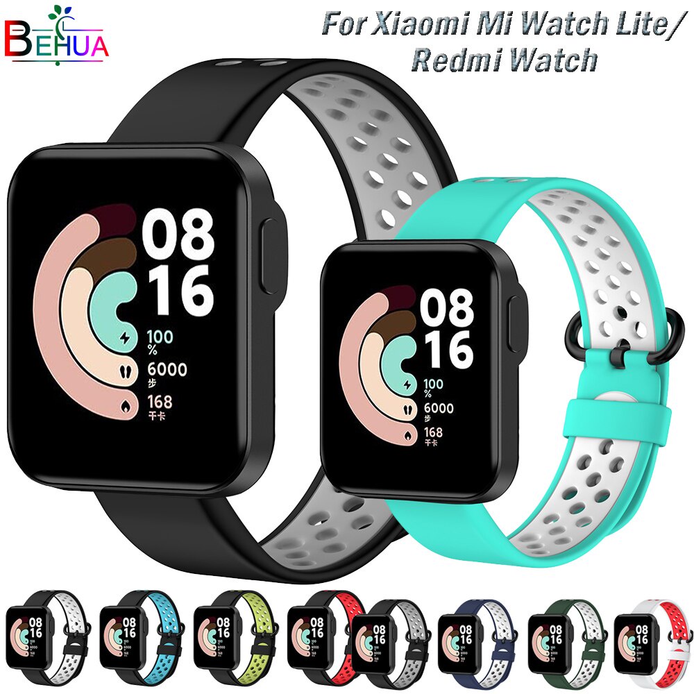 Dây đeo silicone thay thế cho đồng hồ thông minh XiaoMi Mi Watch Lite / Redmi