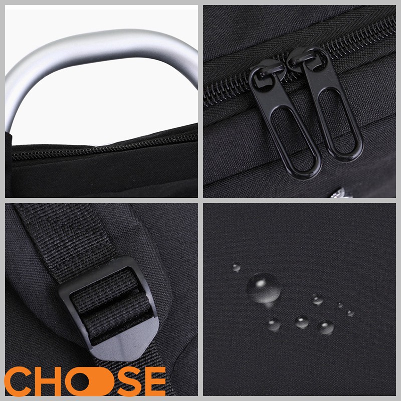 Balo Nam Choose Balo Chống Nước Đựng Laptop Công Sở Đính Trái Táo Thời Thượng NBK7K1 #8