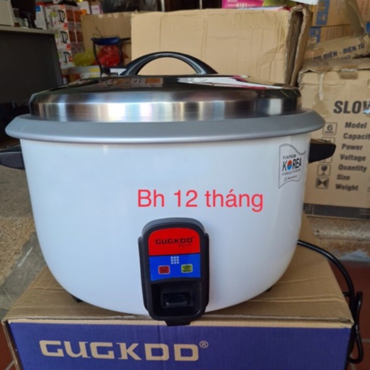 Nồi Cơm Điện Công Nghiệp 13l-45L cuckoo lớn Bền Dày Nấu Cơm Ngon BH 12 Tháng