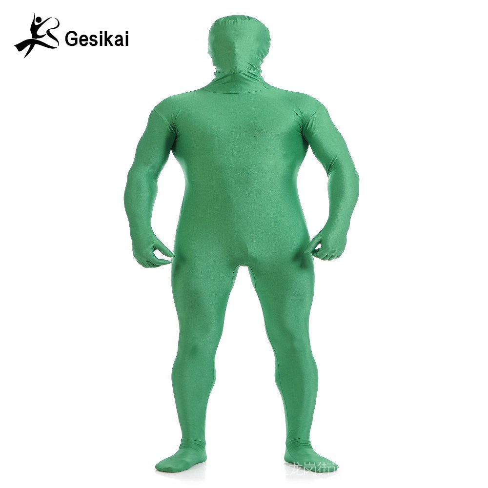 Nam &amp; Nữ Gesikai#39; s Spandex Zentai Lycra Full Bodysuit Nam Và Nữ#Bộ Đồ Hóa Trang Halloween Nhân Vật Zentai 39; s