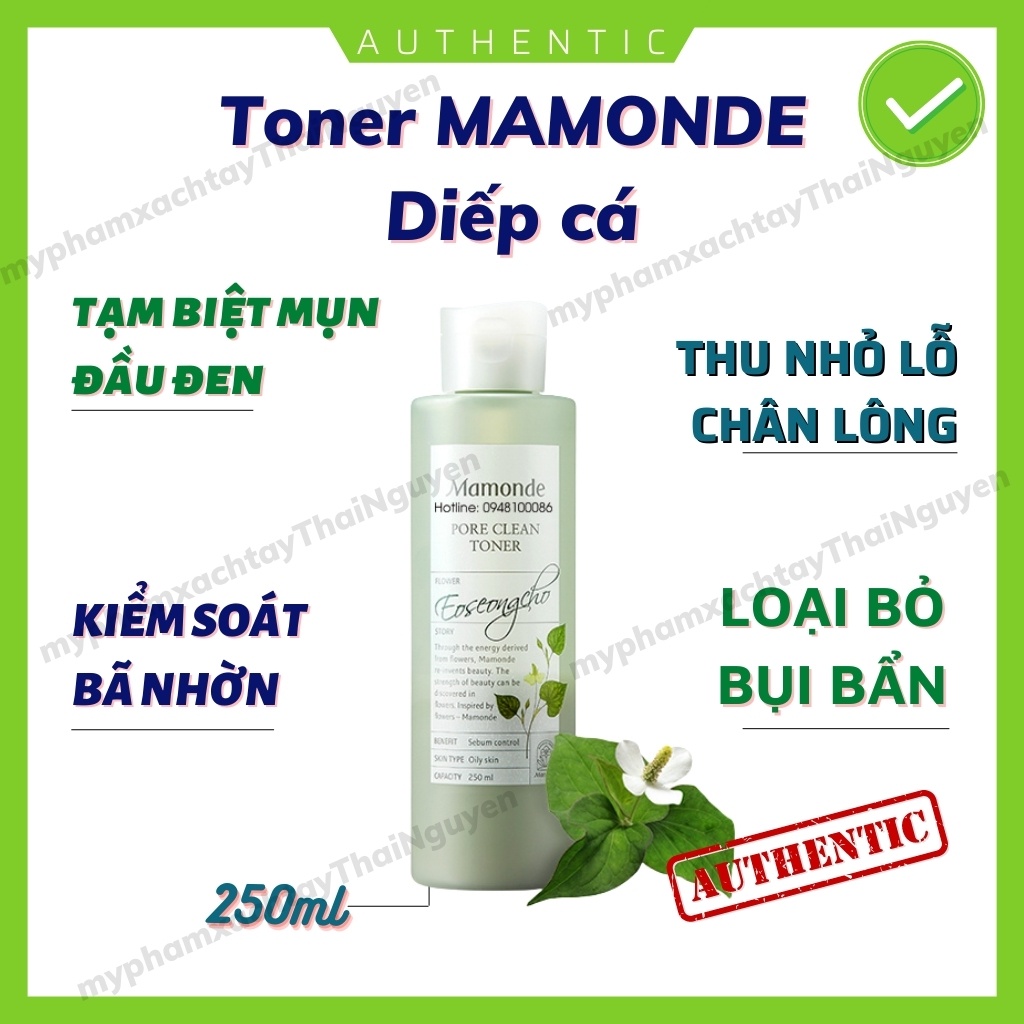 toner diếp cá