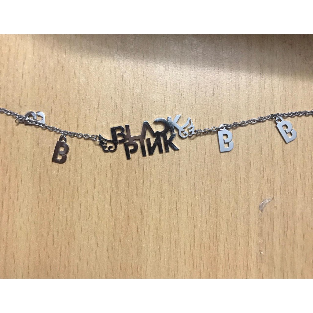 Vòng tay BP Lisa Jisoo Jennie Rose innox không rỉ idol quà tặng thời trang xinh xắn cá tính Hàn quốc