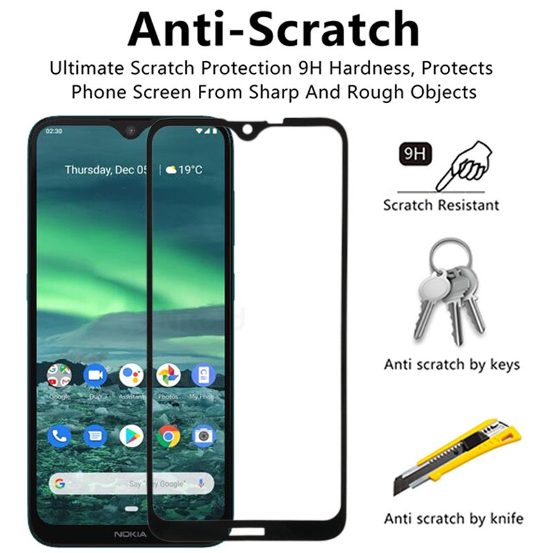 Kính Cường Lực Bảo Vệ Toàn Màn Hình Cho Nokia 1.3 2.3 5.3 8.3 5G 3.4 5.4