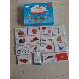 Bộ thẻ học thông minh 16 chủ đề _ thẻ học cho bé
