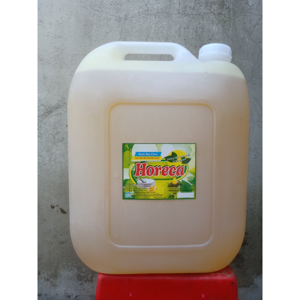 Nước rửa chén hương chanh dành cho quán ăn, nhà hàng - can 30 lít