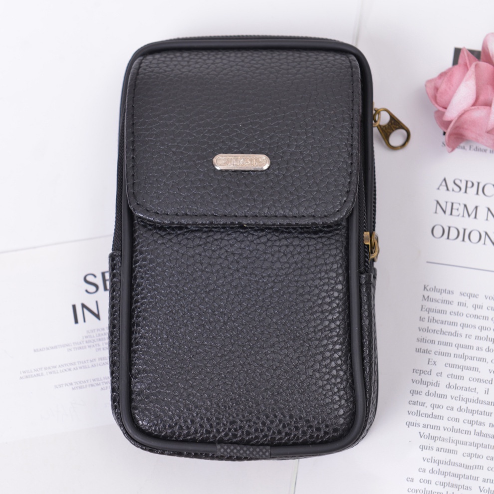 Túi Đeo Hông Đựng Điện Thoại Có Khóa Kéo Tiện Dụng