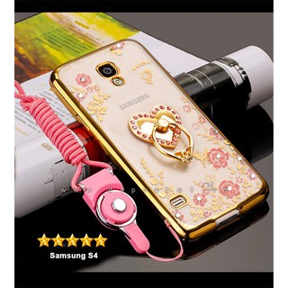 Ốp lưng Samsung S4 dẻo hình hoa