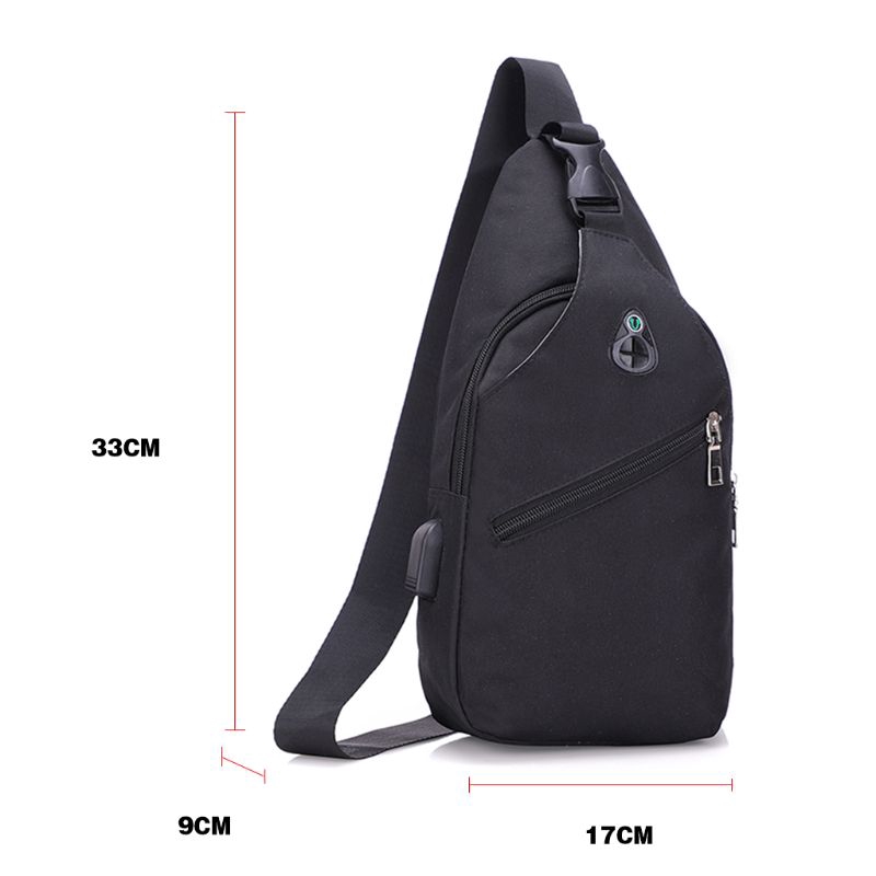 time * Chest Bag Sling Bag Outdoor Crossbody Bag for Men Hiking Cycling Travel Use Supplies