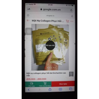 Mặt nạ Collagen phục hồi da
