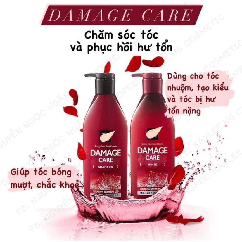 Cặp Dầu Gội Xả MISE EN SCENE Perfect Repair 680ML x 2