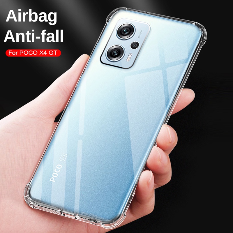 Ốp Điện Thoại TPU Trong Suốt Chống Rơi Dành Cho Xiaomi Poco X4 X3 NFC F4 GT M4 M3 F3 F2 Pro C31