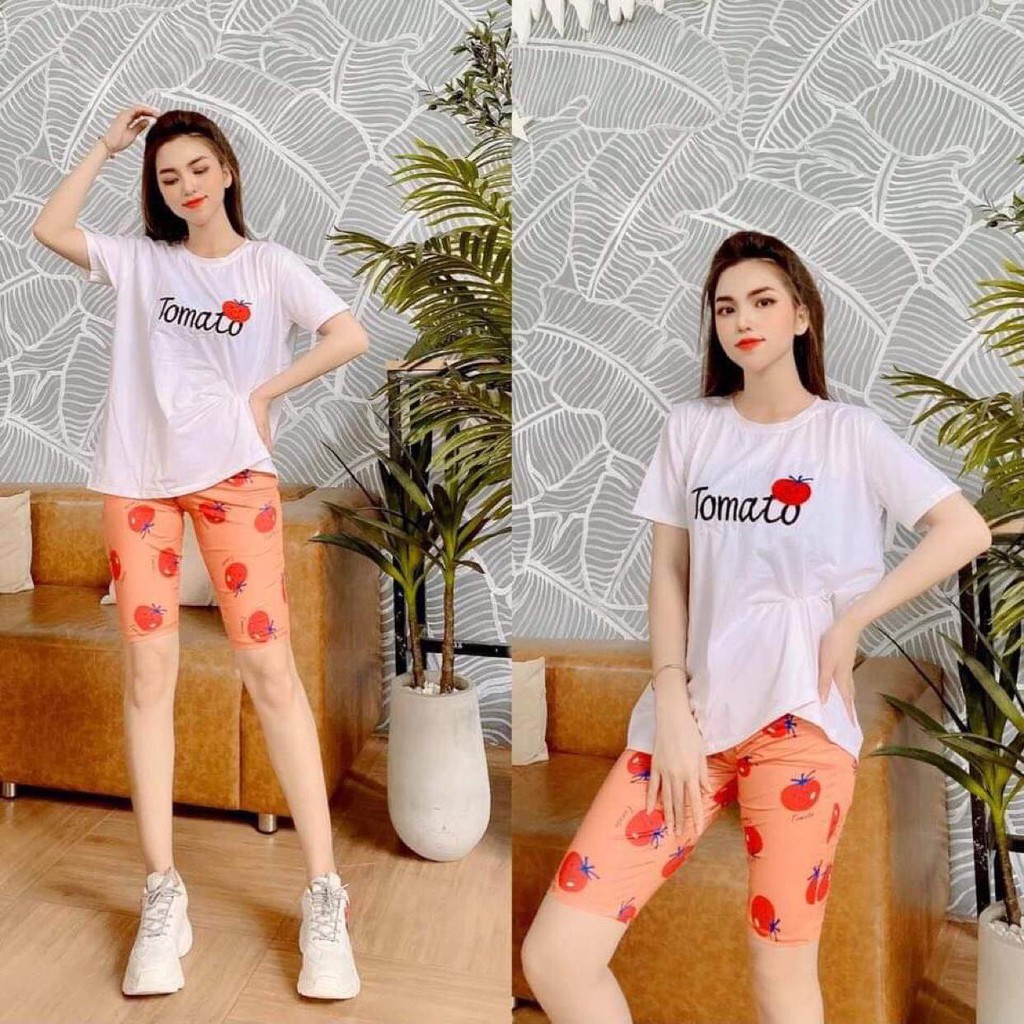 SET BỘ THỜI TRANG LỬNG CÀ CHUA SIÊU DỄ THƯƠNG