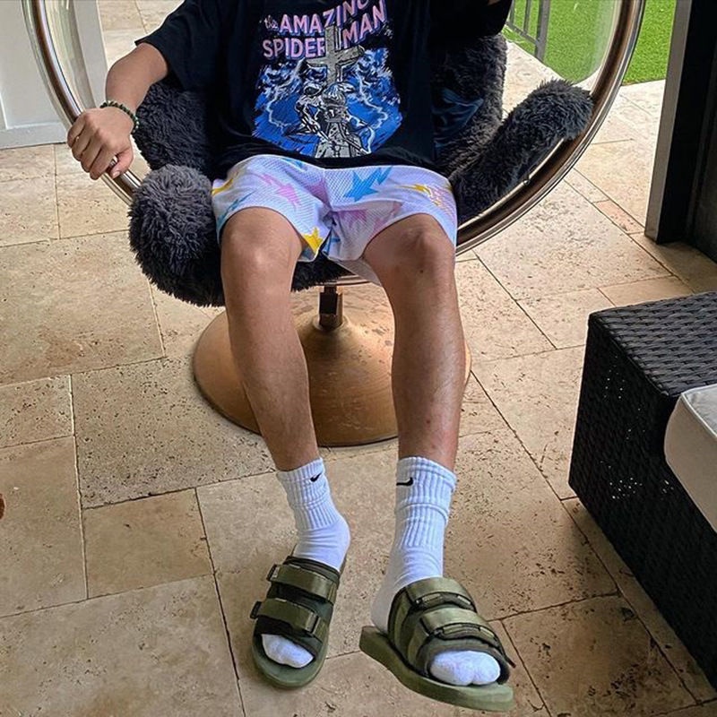 Quần Short Thể Thao Thoáng Khí Phong Cách Đường Phố Cho Nam