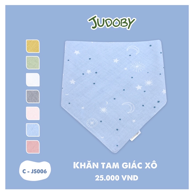 Khăn tam giác xô / yếm tam giác xô Judoby