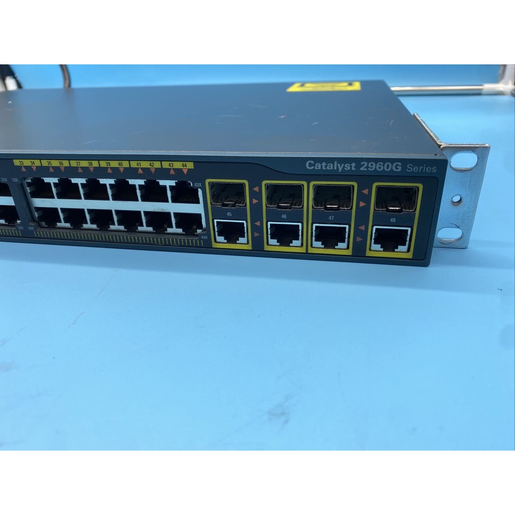 Thiết bị chuyển mạch Switch Cisco Catalyst 2960 Series WS-C2960G-48TC-L - Hàng Nhập Khẩu