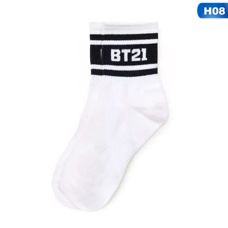 Vớ Cotton Thoáng Khí Thoải Mái In Hình Bts Bangtan Boys Bt 21 Dễ Thương