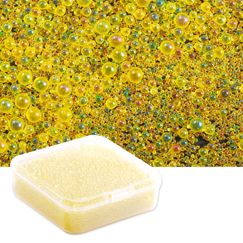 Hộp 90g Hạt Cườm Nhựa Dùng Để Trang Trí Móng Nghệ Thuật