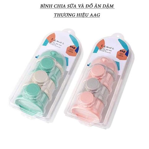 Bộ Chia Sữa AAG 3 Ngăn Tiện Lợi