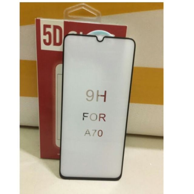 Kính cường lực 5D xịn Galaxy A70 2019 full màn hình