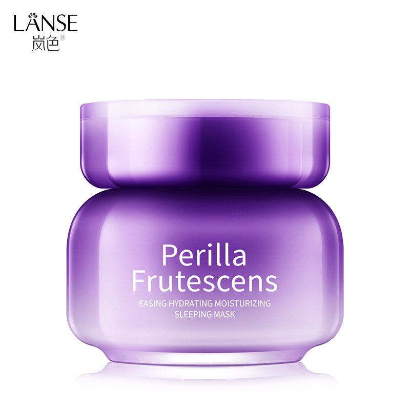 MẶT NẠ NGỦ LÁ TÍA TÔ PERILLA FRUTESCENS DƯỠNG ẨM CĂNG BÓNG LÀN DA KHÔ SẦN THIẾU NƯỚC